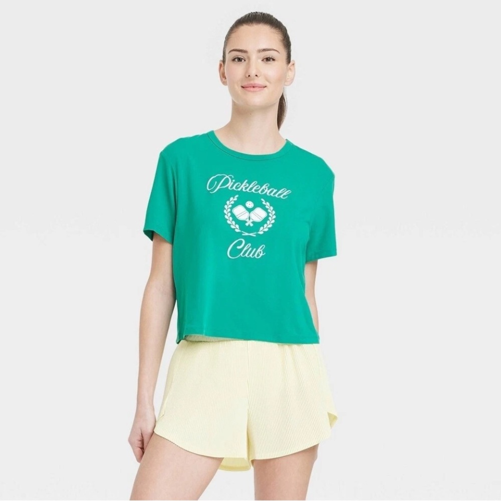 Plus size All in Motion Green Pickleball Club Women's Top size 1X. New with tags